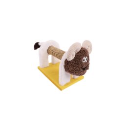 Ansamblu Ram , scratcher colorat pentru pisici MASCARADE 49 x 18.5 x 25 cm