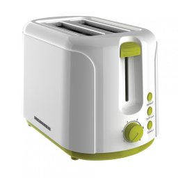 RESIGILAT – PRAJITOR DE PAINE HEINNER CHARM TP-750GR, Putere 750W, 6 nivele de rumenire, Oprire automata, Alb/Verde