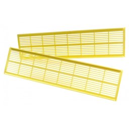 Grila inactiva pentru sertarul colectorului de polen 390mm x 100mm