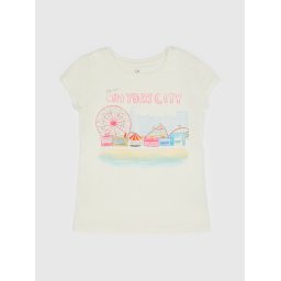 Tricou imprimat GAP pentru fete