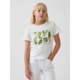 Tricou GAP pentru copii cu imprimeu pentru fete