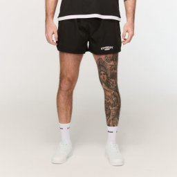 GymBeam Pantaloni scurți Varsity Black XL