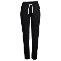 BENCH Pantaloni negru / alb