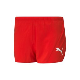 PUMA Pantaloni sport roșu / alb