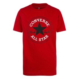 CONVERSE Tricou 'Chuck' bleumarin / roșu / alb