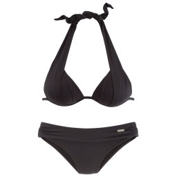 LASCANA Costum de baie două piese negru
