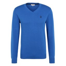 U.S. POLO ASSN. Pulover albastru regal