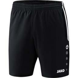 JAKO Pantaloni sport 'Competition 2.0' negru / alb
