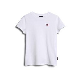 NAPAPIJRI Tricou 'Salis' roșu cranberry / negru / alb