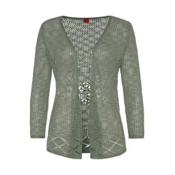 s.Oliver Geacă tricotată kaki