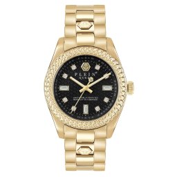 Philipp Plein Ceas analogic 'Queen' auriu / negru