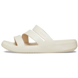 Crocs Saboți 'Getaway' alb lână
