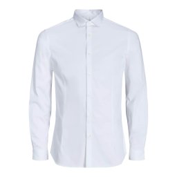 Jack & Jones Plus Cămaşă business 'JJPRParma' alb