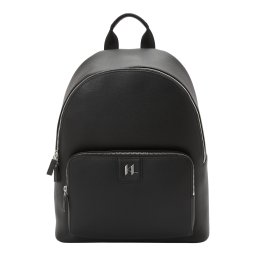 Karl Lagerfeld Rucsac negru / argintiu