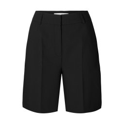 SELECTED Pantaloni cu dungă 'SLWRITA' negru