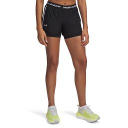 UNDER ARMOUR Pantaloni sport 'Play Up' negru / alb
