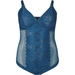 Devoted by Zizzi Tricou body 'Rachel' albastru închis