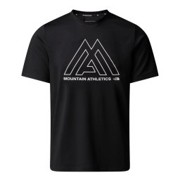 THE NORTH FACE Tricou funcțional negru / alb