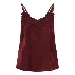 Cream Top 'Anna' roșu bordeaux