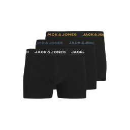 JACK & JONES Boxeri 'JACCONOR' galben auriu / gri fumuriu / negru / alb