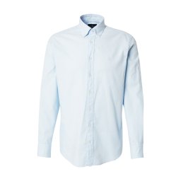 Hackett London Cămașă albastru pastel