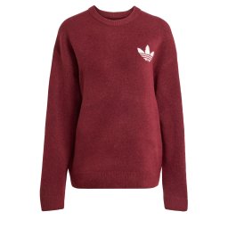 ADIDAS ORIGINALS Pulover 'Athletic Dept' roșu bordeaux / alb
