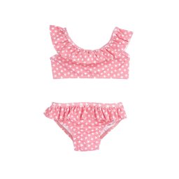 Chicco Costum de baie două piese roz / alb