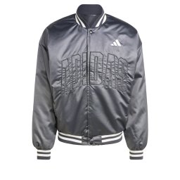 ADIDAS SPORTSWEAR Geacă sport 'Stadium' negru / alb natural