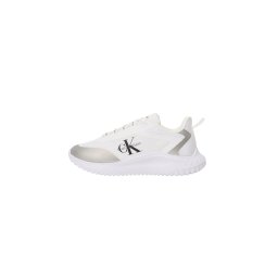 Calvin Klein Sneaker low negru / argintiu / alb