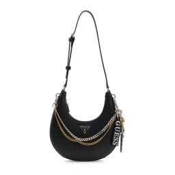 GUESS Geantă de umăr 'Davina' negru