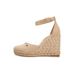TOMMY HILFIGER Pumps maro cămilă / bleumarin / roșu intens / alb