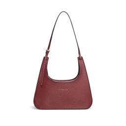 TOMMY HILFIGER Geantă de umăr maro ruginiu