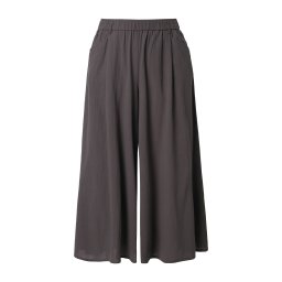 Ulla Popken Pantaloni cutați gri închis
