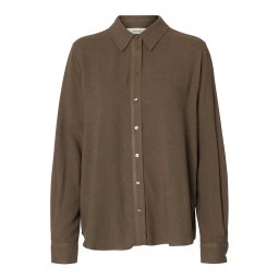 SELECTED Bluză 'SLFVIVA' ciocolatiu