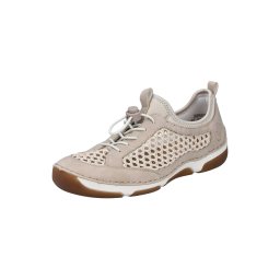 Rieker Pantofi cu șireturi sport bej închis