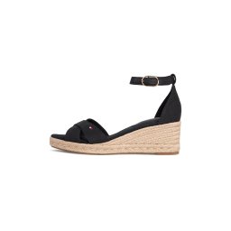 TOMMY HILFIGER Sandale cu baretă negru