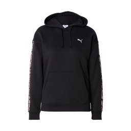 PUMA Hanorac sport 'Essentials' roz / negru