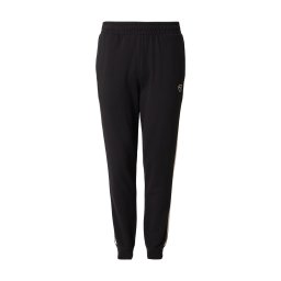 PUMA Pantaloni 'Essentials' negru / alb