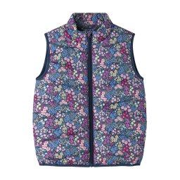NAME IT Vestă 'NKFMylane' albastru / albastru noapte / verde jad / lila