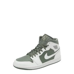 Jordan Sneaker înalt 'AIR JORDAN 1 MID' kaki / alb