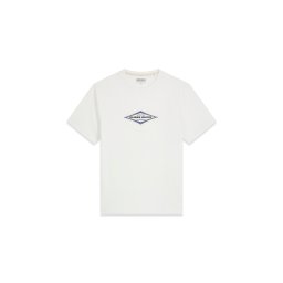 GUESS JEANS Tricou 'Diamond' albastru / negru / alb