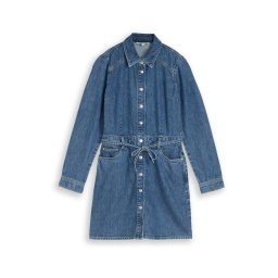 TOM TAILOR DENIM Rochie tip bluză albastru