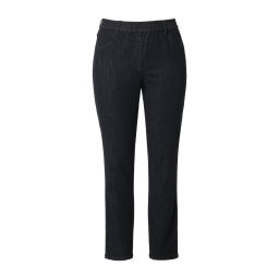 Ulla Popken Jeggings negru denim