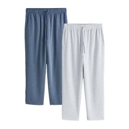 Next Pantaloni de pijama bleumarin / gri deschis