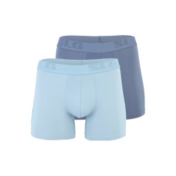 SLOGGI Boxeri 'Base Soft' albastru fumuriu / albastru porumbel