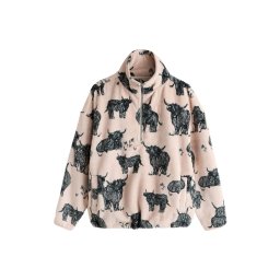 Next Pulover culoarea pielii / negru