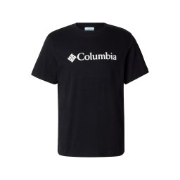 COLUMBIA Tricou 'CSC' negru / alb