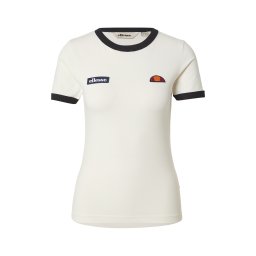 ELLESSE Tricou 'Fornello' negru / alb murdar