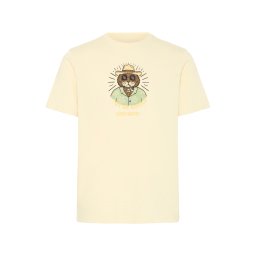BLEND Tricou 'BHKarsten' bej / maro / verde