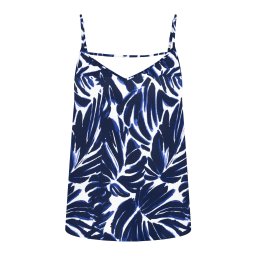 ONLY Top 'ONLNOVA LIFE PARIS' albastru / bleumarin / alb